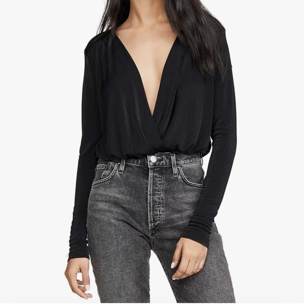 Intimately by Free People Turnt Bodysuit Black XS - Picture 2 of 8
